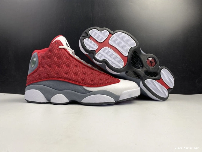 Air Jordan Red Grey Retro 13 414571-600 Gym Flint 0806